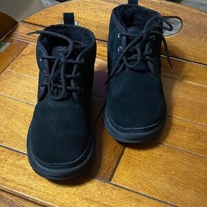 UGG Black Suede Boots, EUC, size 8